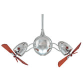 Atlas Wooden Fan Head