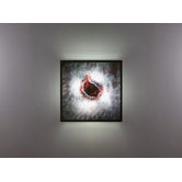 FNBig Wall Sconce with Magic Glass Panel and Full Side Diffuser