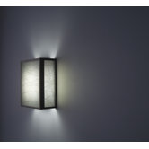 FN3 Wall Sconce with Three Tessellated Acrylic Panels