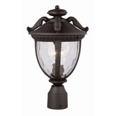 Brand New  Exterior Post Lantern in Black