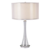 Table Lamp with Clear Glass