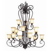 Taste of Elegance 15 Light Chandelier