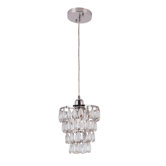 Contemporary Crystal 1 Light Pendant