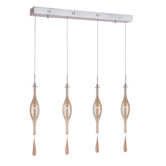 Contemporary 4 Light Drop Pendant