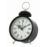 Vintage Style Single Bell Alarm Clock