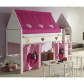 Etagenbett "Prinzessin" mit Anschraubtreppe