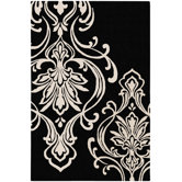 Modern Classics Black Rug