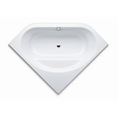 Vaio Duo 3 55.1" x 55.1" Bath Tub in White