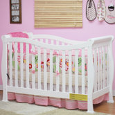 Athena Nadia 3-in-1 Crib in White