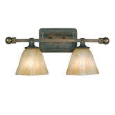 Meridian  Vanity Light in Golden Bronze
