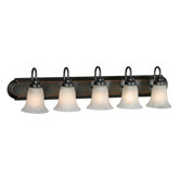 Brookfield  Vanity Light in Oil Rubbed Bronze