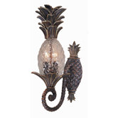 Maui Outdoor Wall Lantern in English Bronze