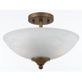 Value Series 280 2 Light Semi Flush Mount