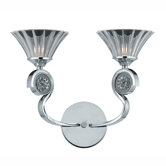 Medallion 2 Light Wall Sconce