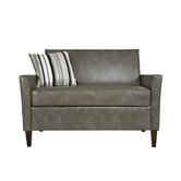 Sutton Renu Leather Loveseat