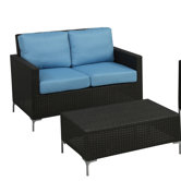 Napa Springs 2 Piece Deep Seating Group with Cushions