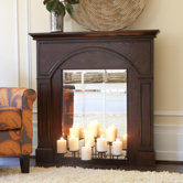 Summerfield Mirrored Mantel Fa&ccedil;ade