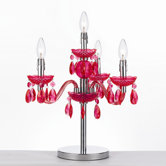 4 Light Table Lamp