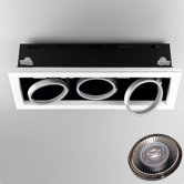Invisibli 3 Light Recessed Rectangle LED SpotLight