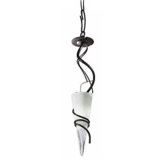 Biella Single Light Large Pendant in Weathered Rust