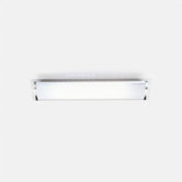 Zen Vanity Light in Chrome and Aluminum