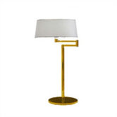 Classic Extendable Table Lamp in Polished Brass