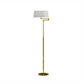 Classic Floor Lamp in Polished Brass