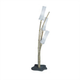 Bolzano Three Light Table Lamp in Bamboo