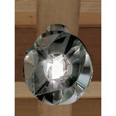 Floral Flush Mount in Chrome