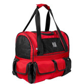 Pet Carrier Crib in Red