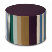 Manda Cylindrical Pouf Ottoman