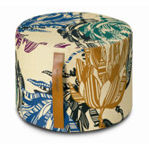 Mezewele Cylindrical Pouf Ottoman