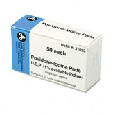 Physicianscare Iodine Pads, Box of 50