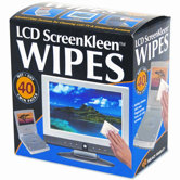 Read Right Screenkleen Alcohol-Free Wet Wipes, Cloth, 5 X 5, 40/Box