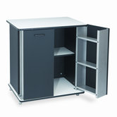 Vertiflex Refreshment Stand, 2-Shelf, 29-1/2W X 21D X 33-1/2H