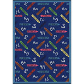 Educational Crayons Kids Rug