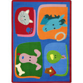 Kid Essentials My Favorite Animals Kids Rug