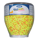 E-A-Rsoft� Yellow Neon Blasts� One Touch� Dispenser Refill� With Single Use Tapered Foam Uncorded E-A-R&reg; E-A-Rsoft� Yellow Neon Blasts� Earplugs (500 Pair Per One Touch� Refill Bottle)