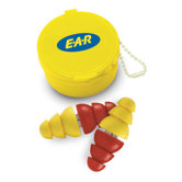 Use E-A-R&reg; ARC Plug Dual End And Triple Flange Polymer Uncorded Earplugs (1 Pair Per Blister Card, 10 Pair Per Box)