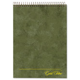 Gold Fibre Wirebound Legal Pad, Letter, 70 Sheets