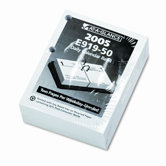 Compact Unruled Daily Desk Calendar Refill, 3w x 3-3/4h, 2013
