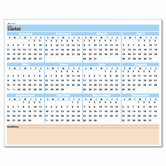 QuickNotes Reversible Erasable Monthly/Yearly Wall Calendar, 16 x 12, 2013