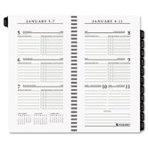 Executive Weekly Pocket Planner Refill, 3-1/4 x 6-1/4, 2013