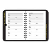 Telephone/Address Book, Wirebound, 3-3/4"x6-1/8", Black, 2012