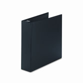 Durable Slant Ring Reference Binder, 2in Capacity, Black