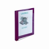 See-Thru Presentation Binder, 1/2in Capacity, Red
