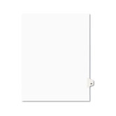 Legal Side Tab Divider, Title: 21, Letter, 25/Pack