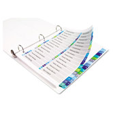 Ready Index Two-Column Table of Contents Divider, Title: 1-32, Multi, Letter