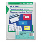 Pres-A-Ply Inkjet Address Labels, 2000/Pack