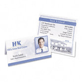 Tent Cards, 4 Cards/Sheet, 160 Cards/Box